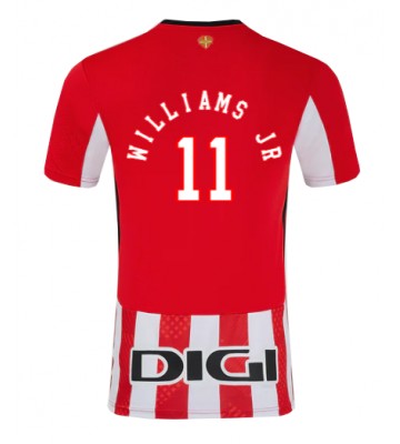 Athletic Bilbao Nico Williams #11 Hjemmebanetrøje 2024-25 Kort ærmer